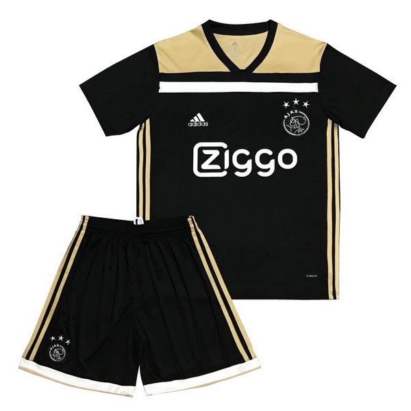 Camiseta Ajax 2ª Niño 2018-2019 Negro
